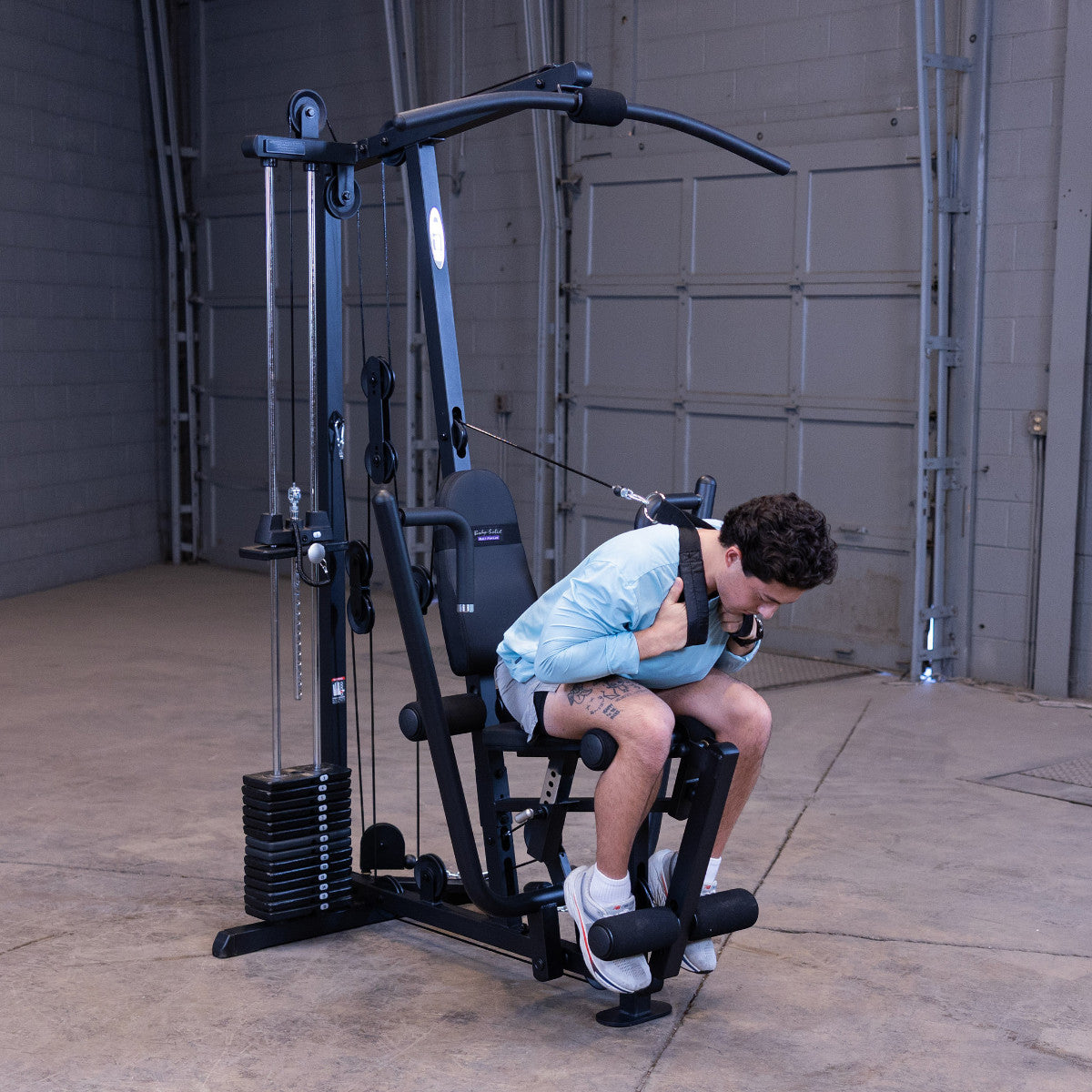 Body-Solid G1B Multi-Station Home Gym exercises
