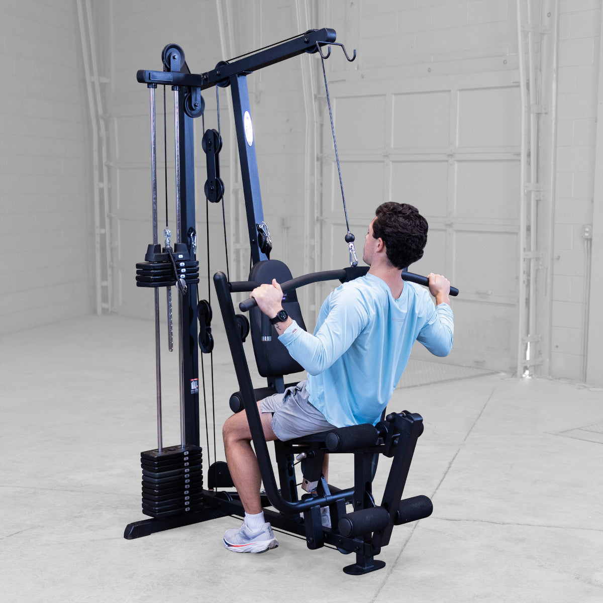 Body-Solid G1B Multi-Station Home Gym exercises