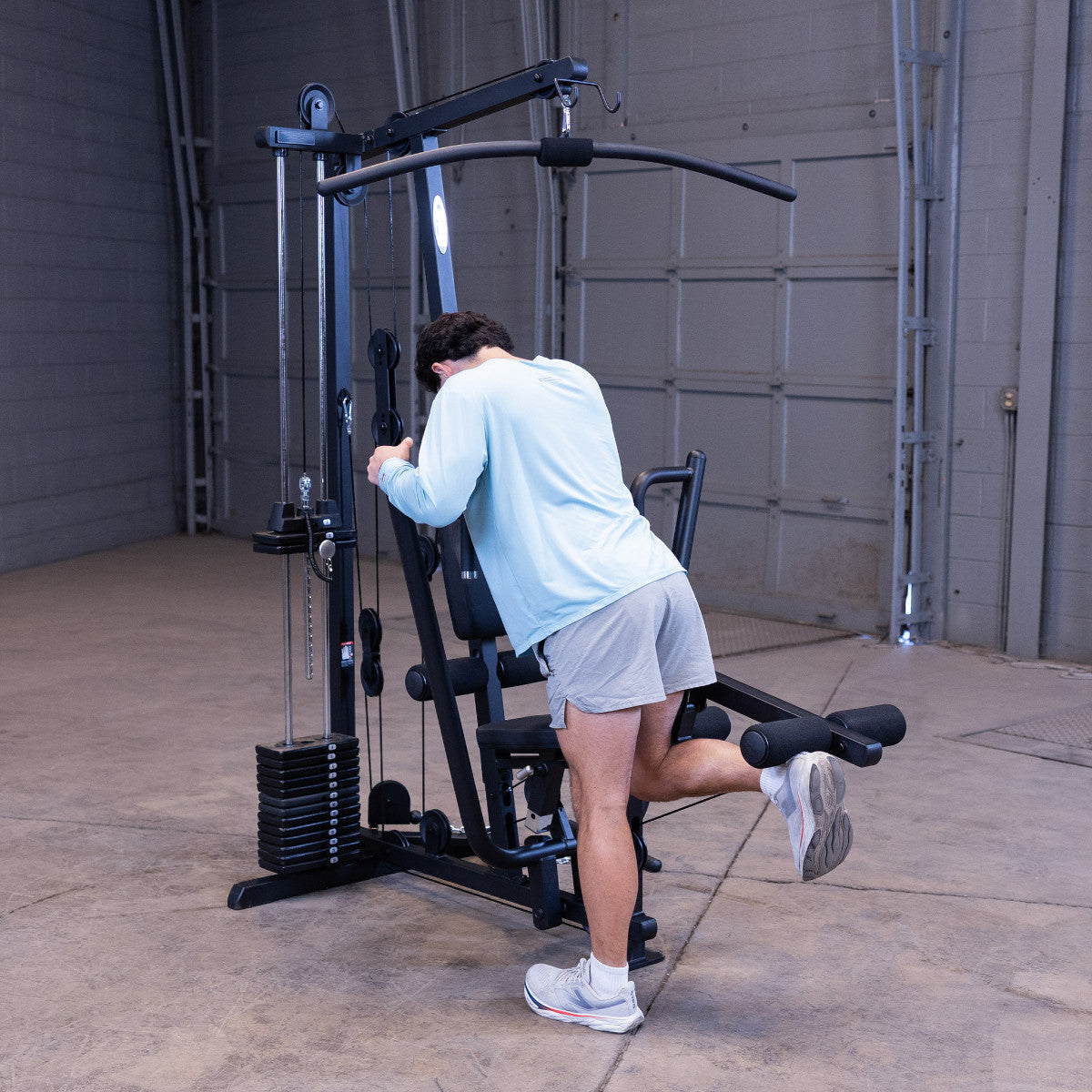 Body-Solid G1B Multi-Station Home Gym exercises