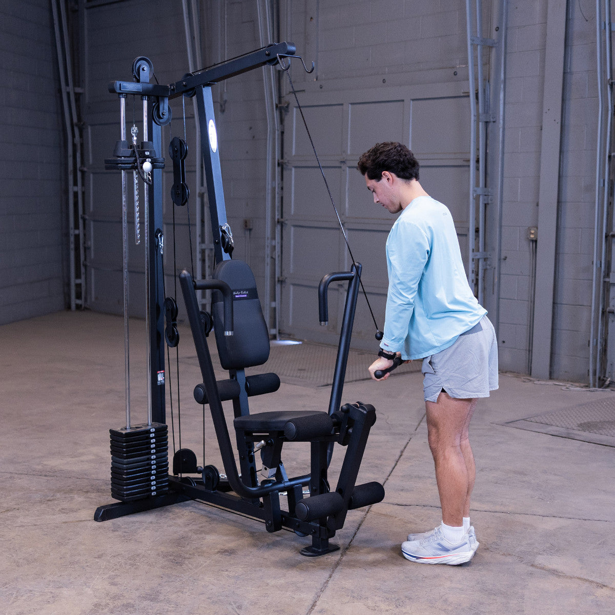 Body-Solid G1B Multi-Station Home Gym exercises