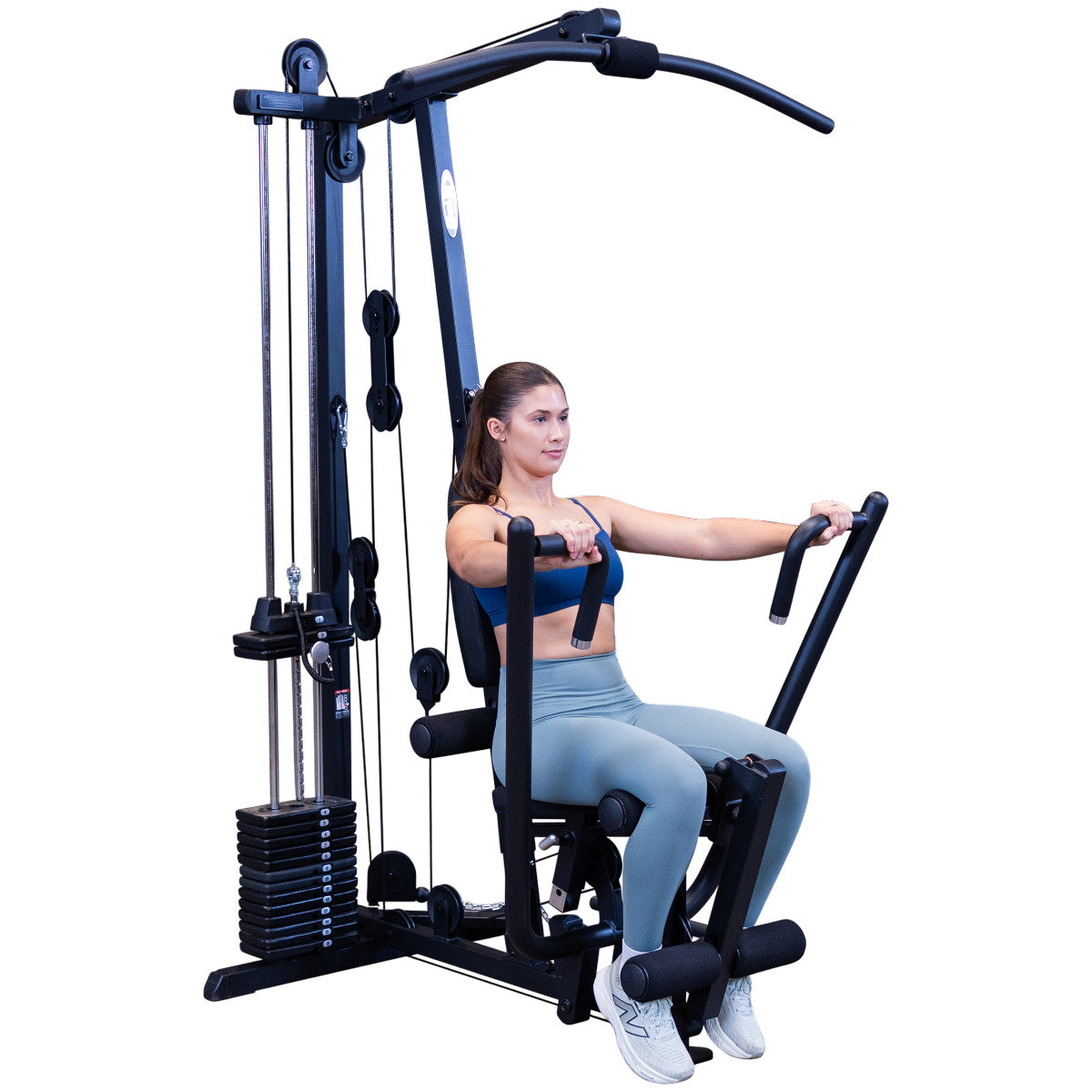 Body-Solid G1B Multi-Station Home Gym exercise on white background