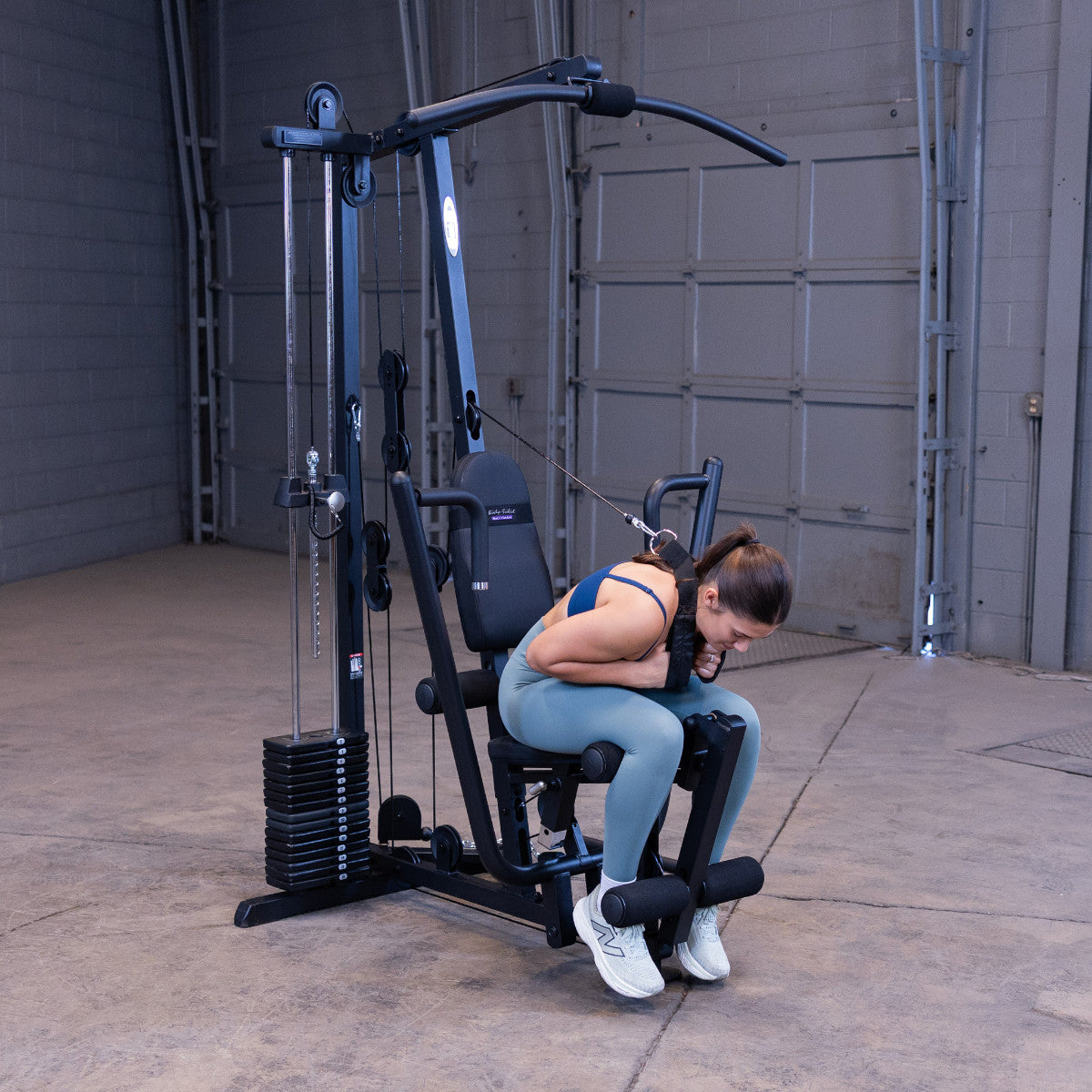 Body-Solid G1B Multi-Station Home Gym exercise