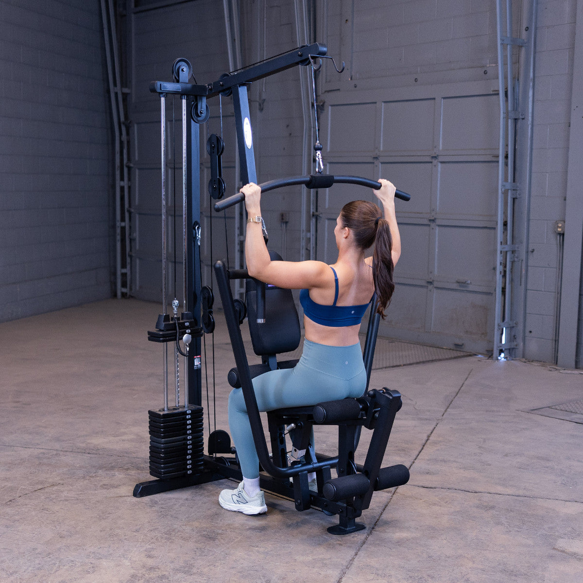 Body-Solid G1B Multi-Station Home Gym exercise