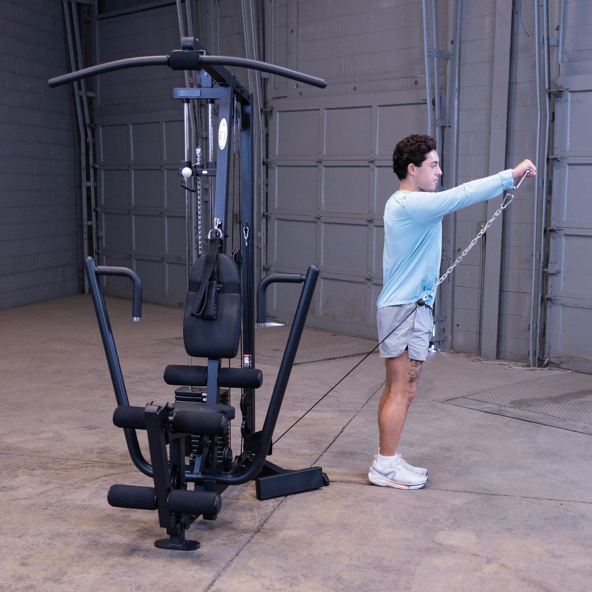 Body-Solid G1B Multi-Station Home Gym exercises