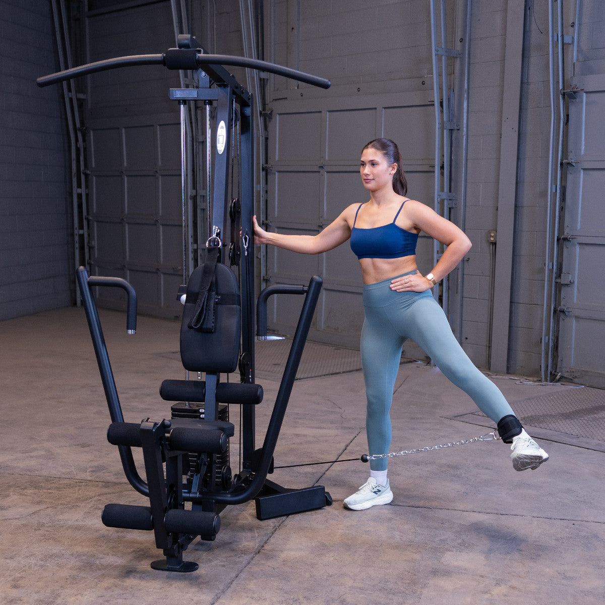 Body-Solid G1B Multi-Station Home Gym exercises