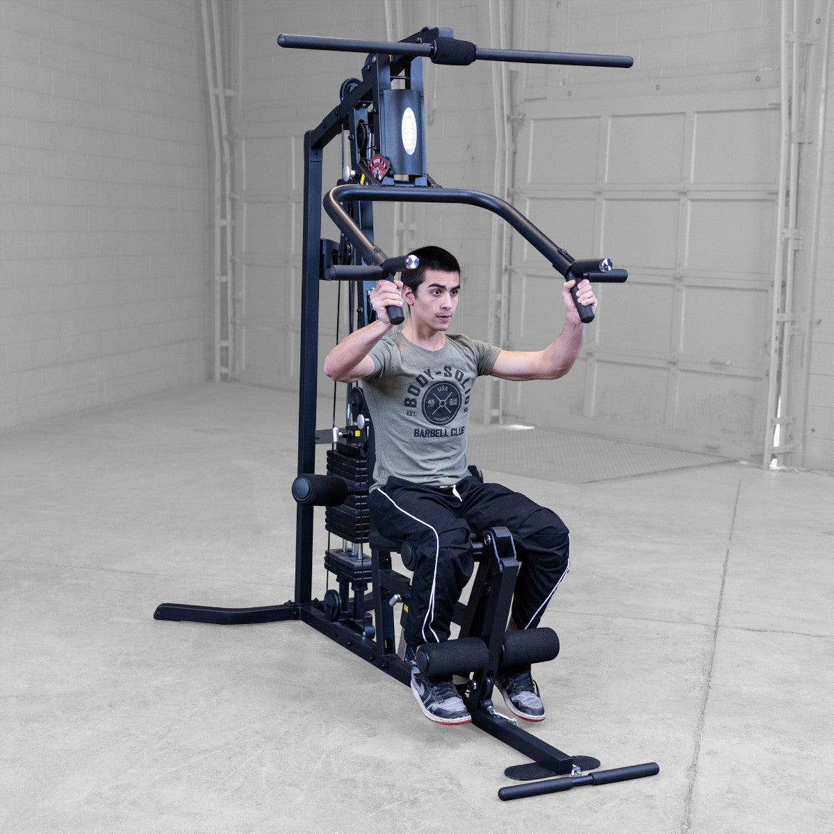 Body-Solid G3B Multi-Station Home Gym exercise