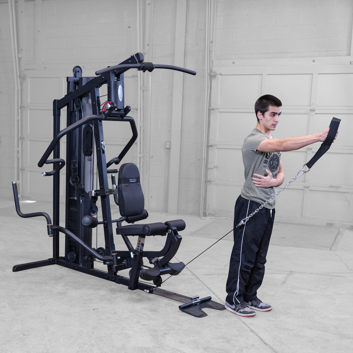 Body-Solid G5B Multi-Station Gym exercise