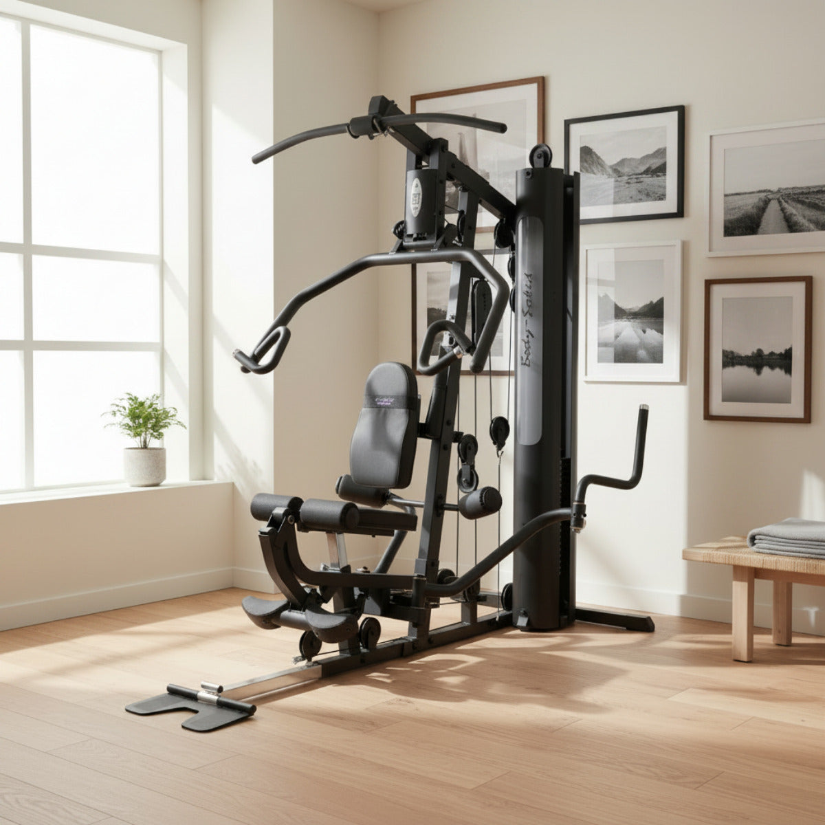 Body-Solid G5B Multi-Station Gym in apartment