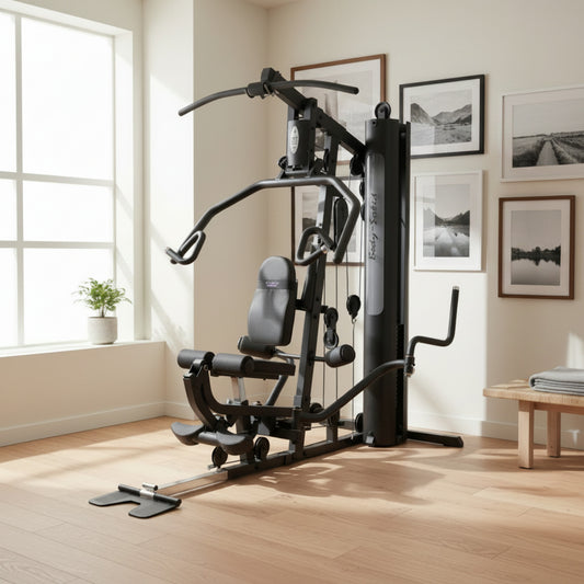 Body-Solid G5B Multi-Station Gym in apartment