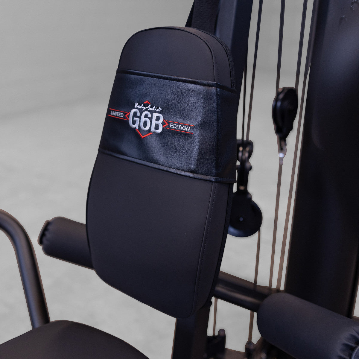 Body-Solid G6B Bi-Angular Gym with Perfect Pec Station closeup