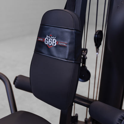 Body-Solid G6B Bi-Angular Gym with Perfect Pec Station closeup