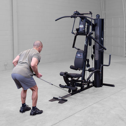 Body-Solid G6B Bi-Angular Gym with Perfect Pec Station exercise