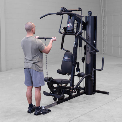 Body-Solid G6B Bi-Angular Gym with Perfect Pec Station exercise