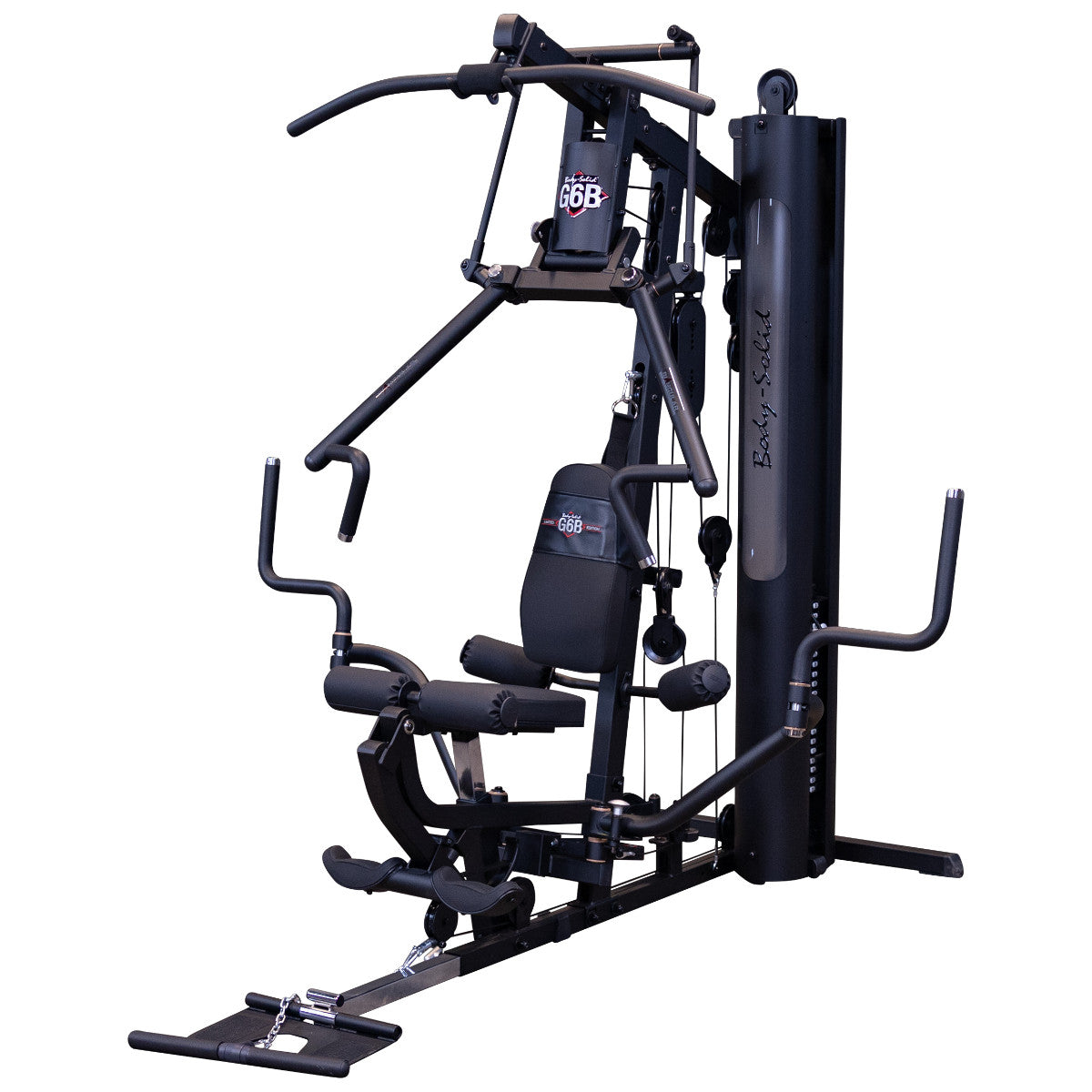 Body-Solid G6B Bi-Angular Gym with Perfect Pec Station on white background