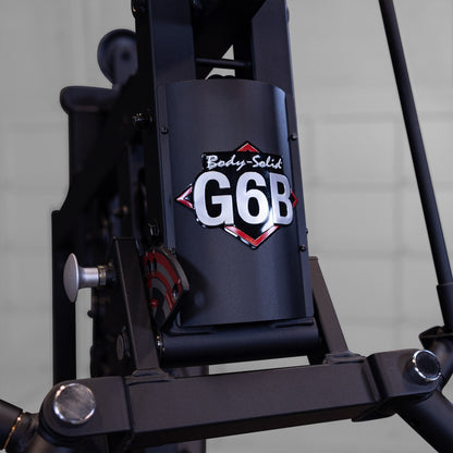 Body-Solid G6B Bi-Angular Gym with Perfect Pec Station closeup