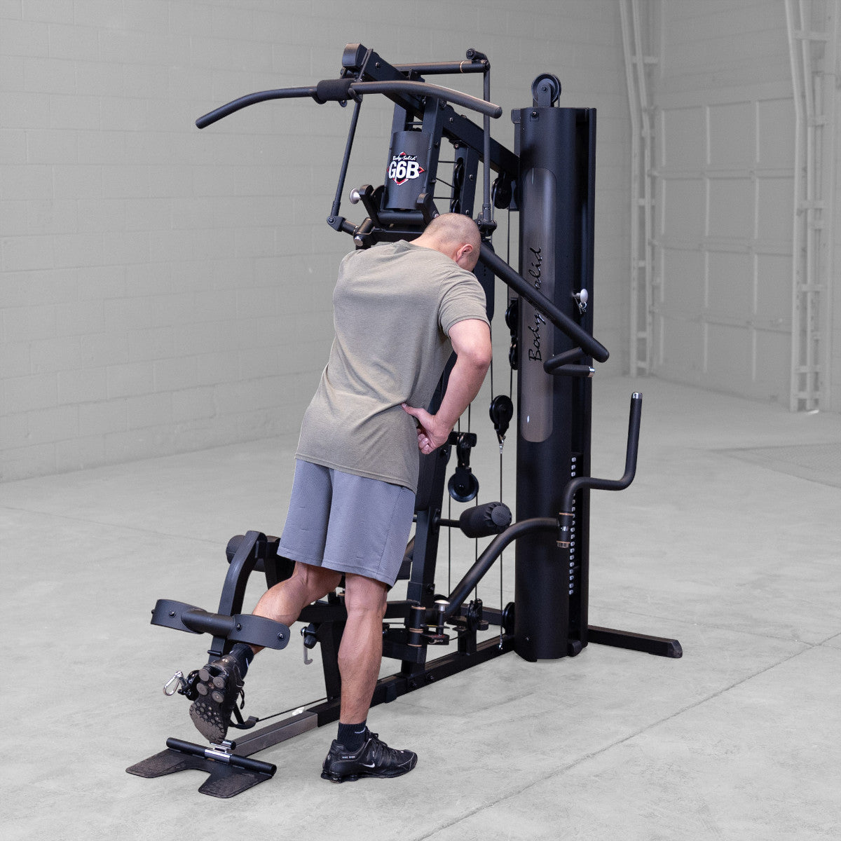 Body-Solid G6B Bi-Angular Gym with Perfect Pec Station exercise