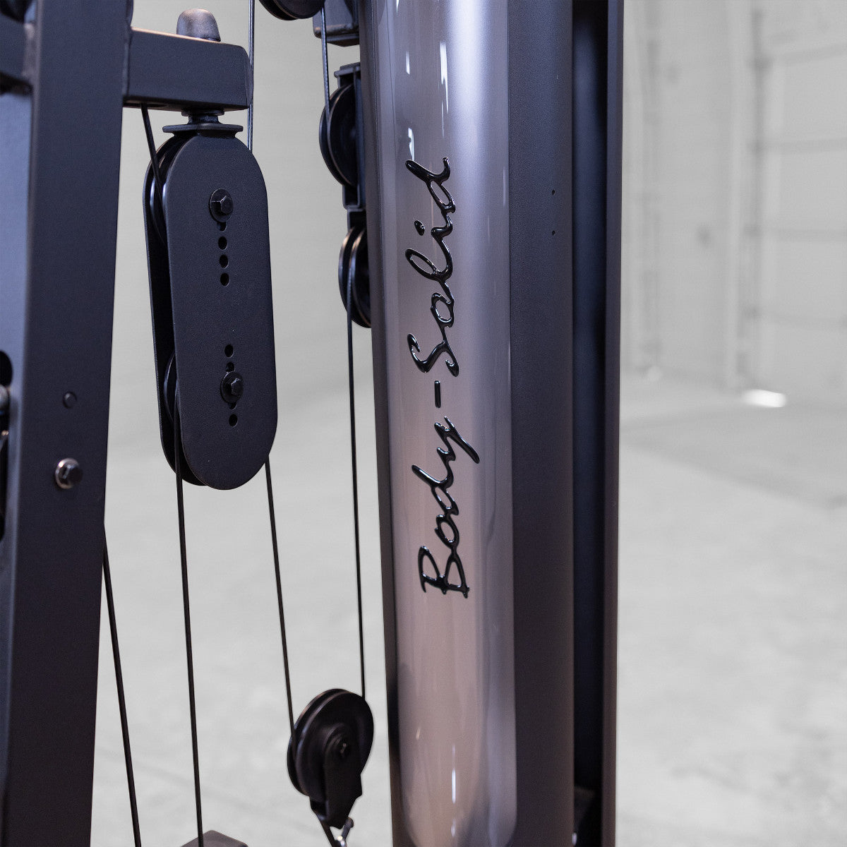 Body-Solid G6B Bi-Angular Gym with Perfect Pec Station closeup