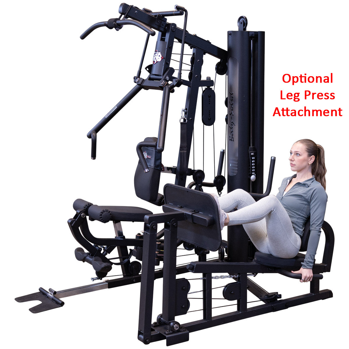 Body-Solid G6B Bi-Angular Gym with Perfect Pec Station optional leg press