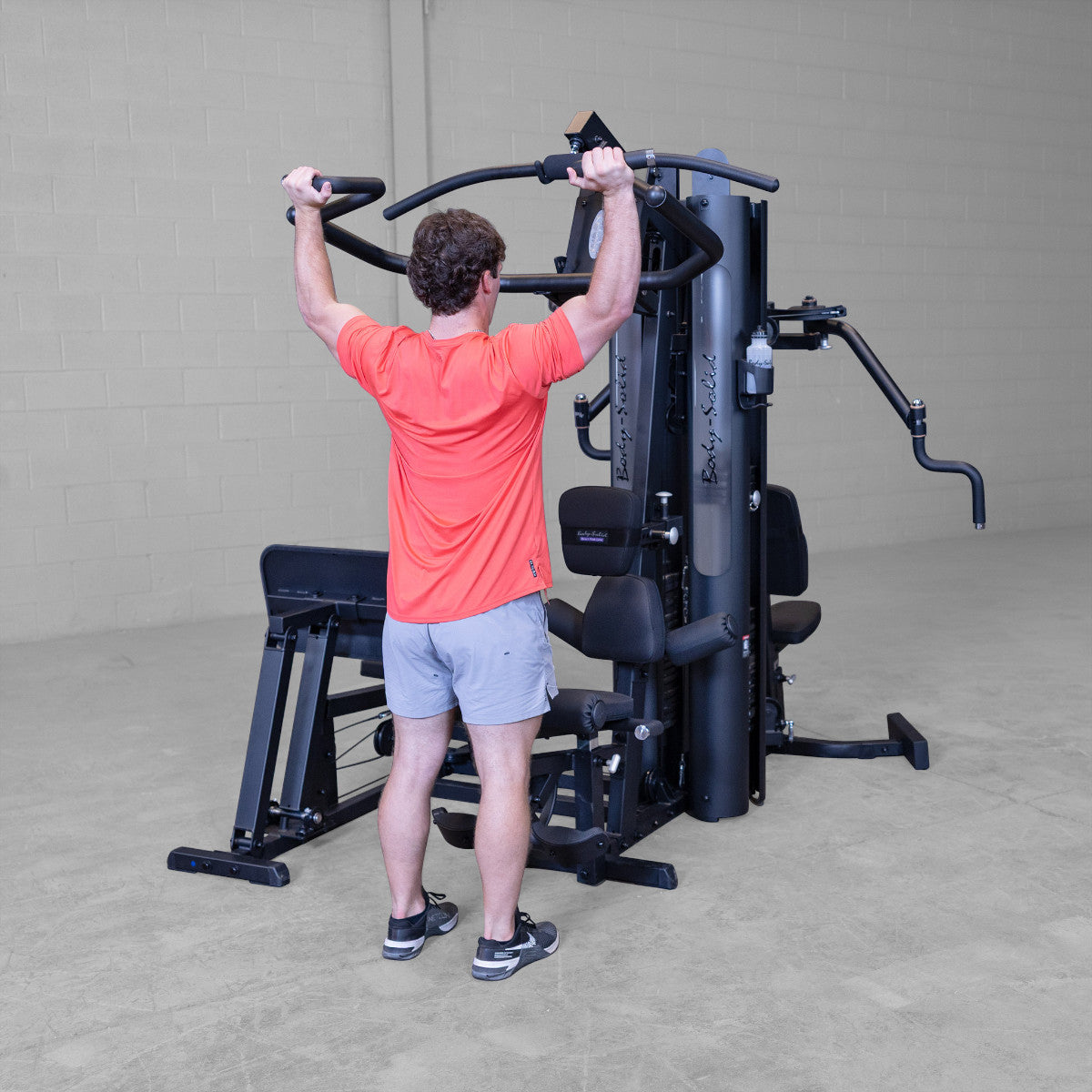 Body-Solid G9B Dual Stack Gym with Leg Press exercise