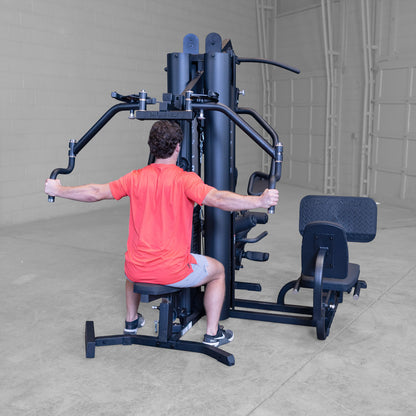 Body-Solid G9B Dual Stack Gym with Leg Press exercise