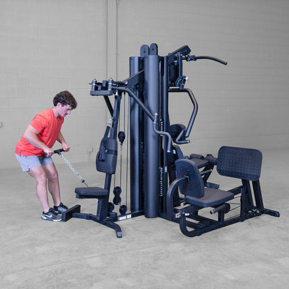 Body-Solid G9B Dual Stack Gym with Leg Press exercise