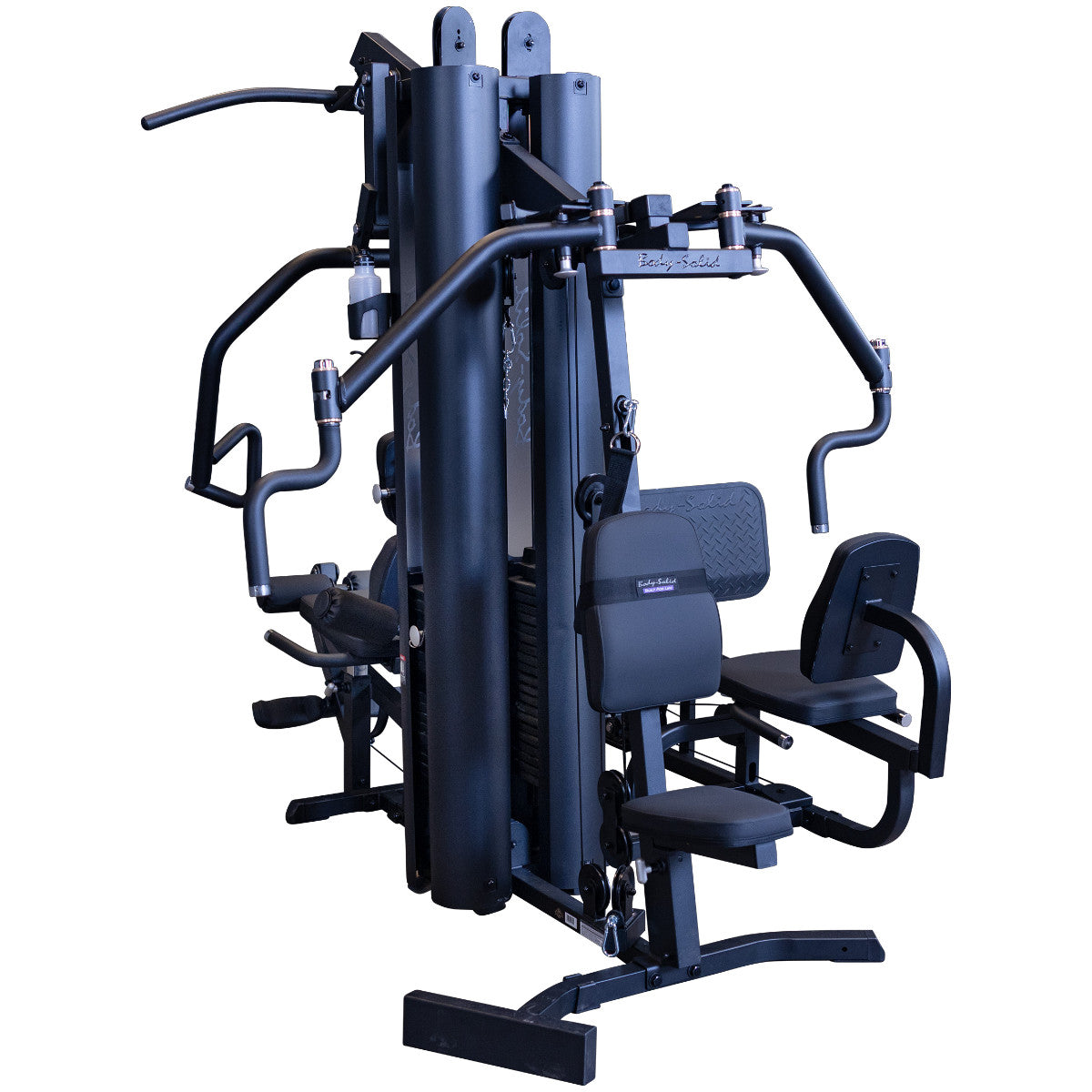 Body-Solid G9B Dual Stack Gym with Leg Press on white background