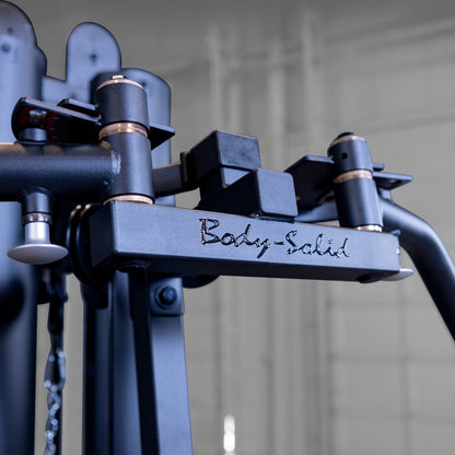Body-Solid G9B Dual Stack Gym with Leg Press exercise