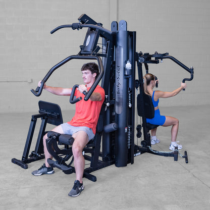 Body-Solid G9B Dual Stack Gym with Leg Press exercise