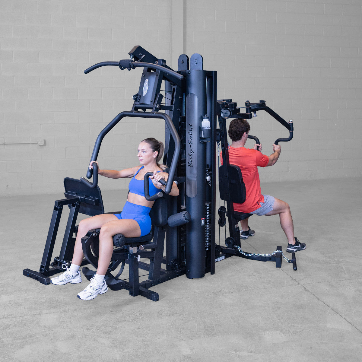 Body-Solid G9B Dual Stack Gym with Leg Press exercise