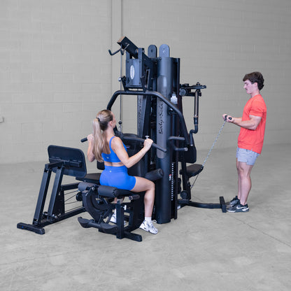 Body-Solid G9B Dual Stack Gym with Leg Press exercise