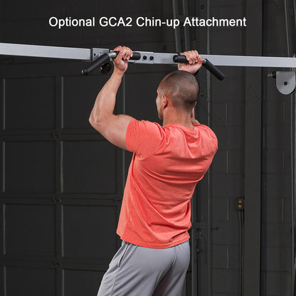 Body-Solid GCA2 Chin-Up attachment exercise