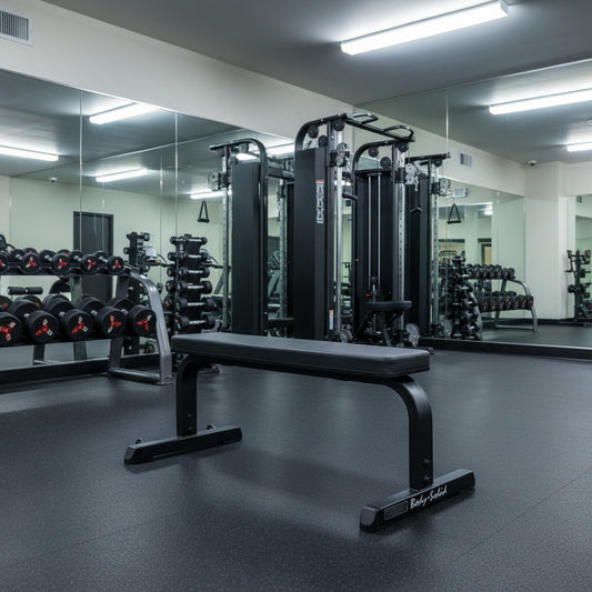 Body-Solid GFB350B Flat Bench in gym