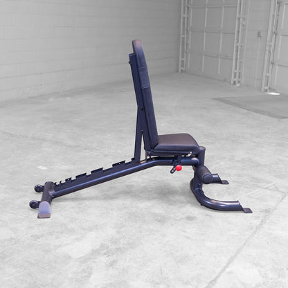 Body-Solid GFID100B Flat Incline Decline Bench upright position
