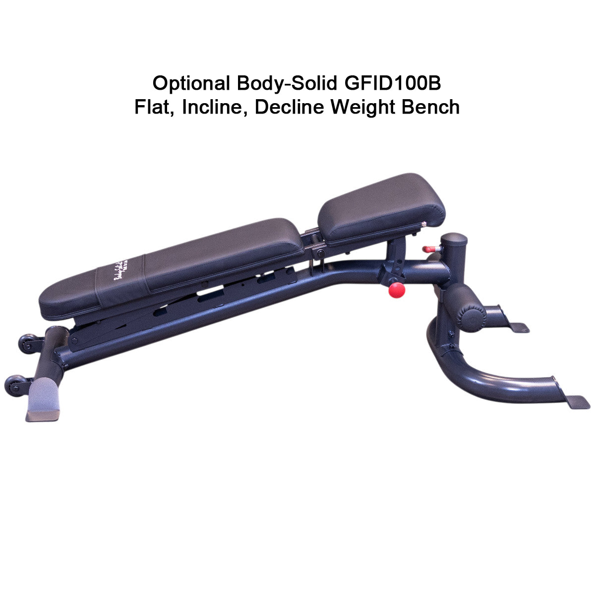 Optional Body-Solid GFID100B weight bench