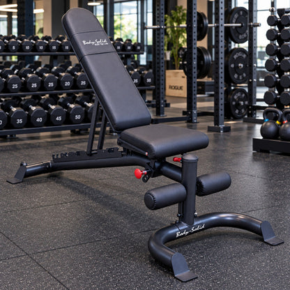 Body-Solid GFID100B Flat Incline Decline Bench in gym