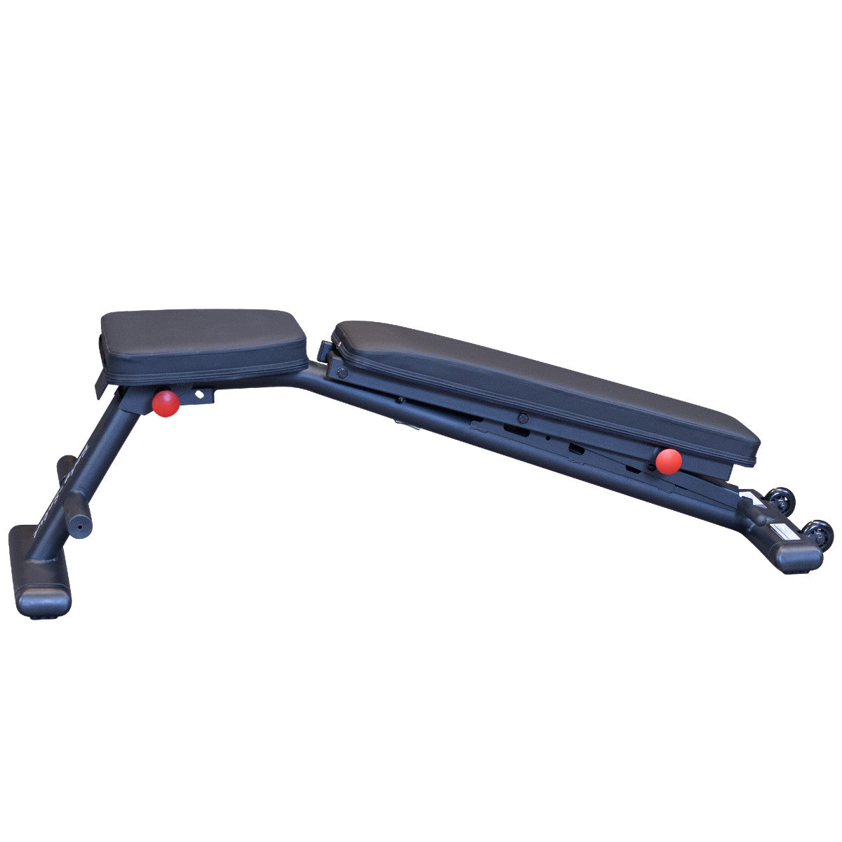 Body-Solid GFID225B Commercial Folding FID Weight Bench on white background