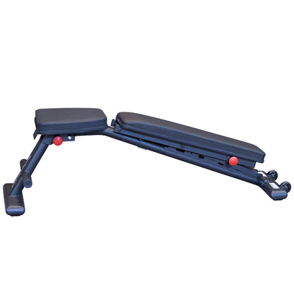 Body-Solid GFID225B Commercial Folding FID Weight Bench on white background