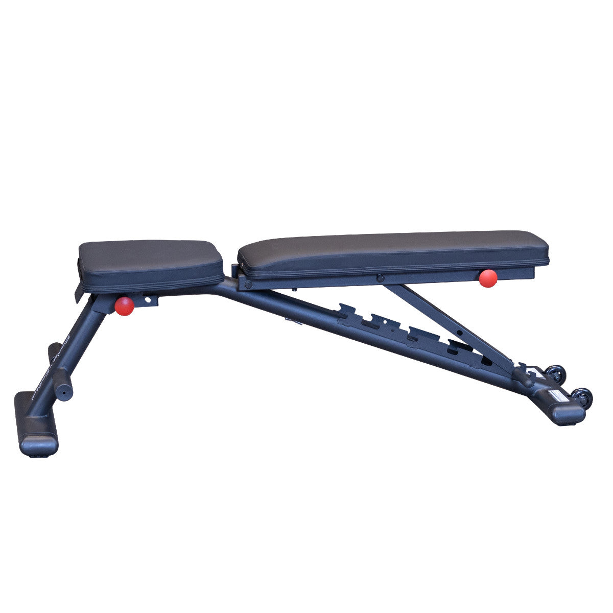 Body-Solid GFID225B Commercial Folding FID Weight Bench on white background