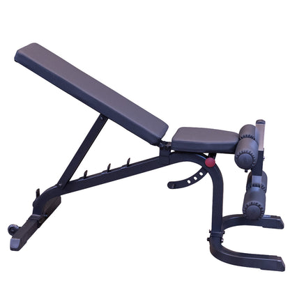 Body-Solid GFID31B Flat Incline Decline Bench on white background