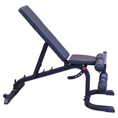 Body-Solid GFID31B Flat Incline Decline Bench on white background