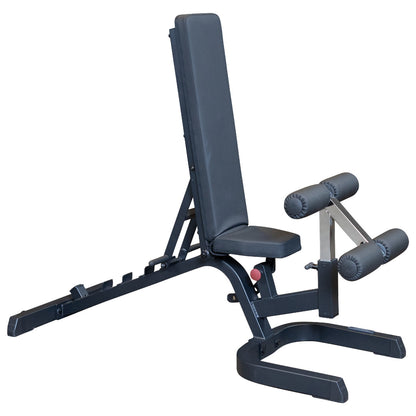 Body-Solid GFID71B Flat Incline Decline Bench on white background