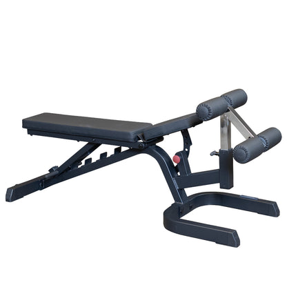Body-Solid GFID71B Flat Incline Decline Bench on white background