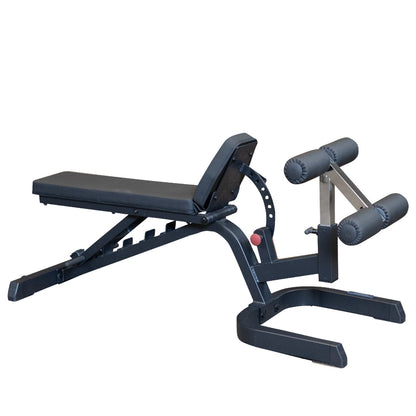 Body-Solid GFID71B Flat Incline Decline Bench on white background