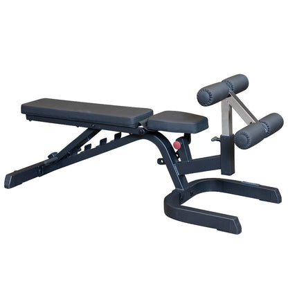 Body-Solid GFID71B Flat Incline Decline Bench on white background