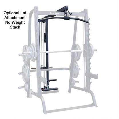 Body-Solid GS348B Series 7 Smith Machine optional lat attachment