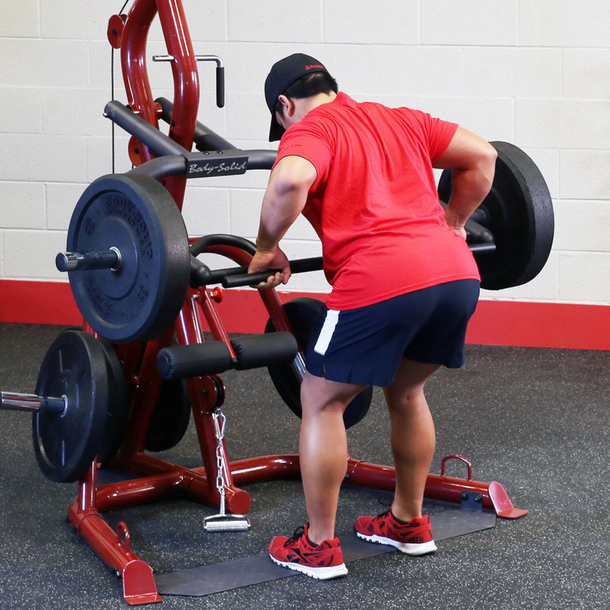 Body-Solid Corner Leverage Gym GLGS100PB4