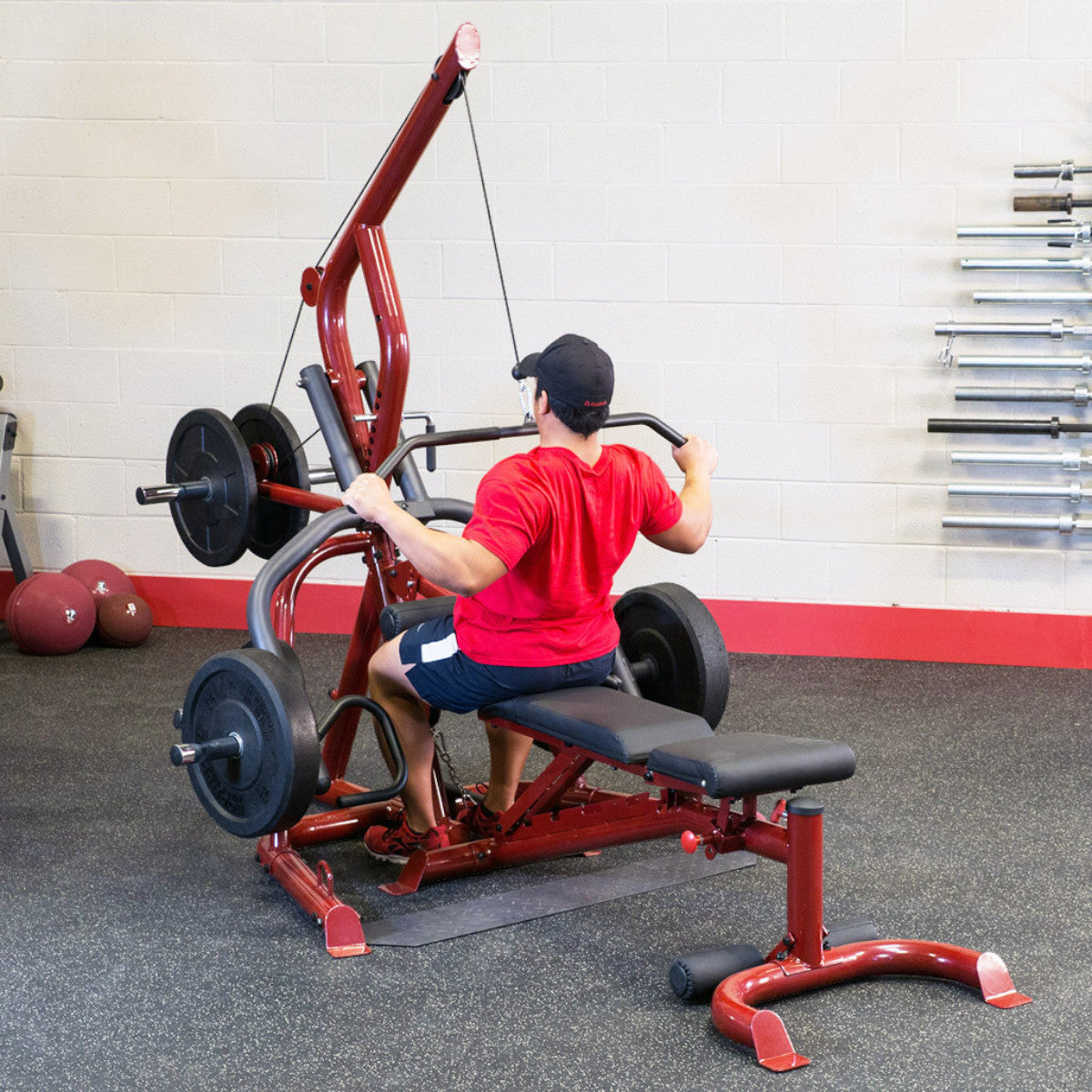 Body-Solid Corner Leverage Gym GLGS100PB4