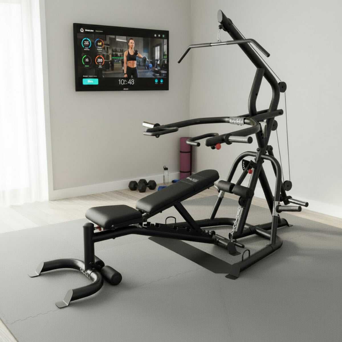 Body-Solid Corner Leverage Gym GLGS100PB4