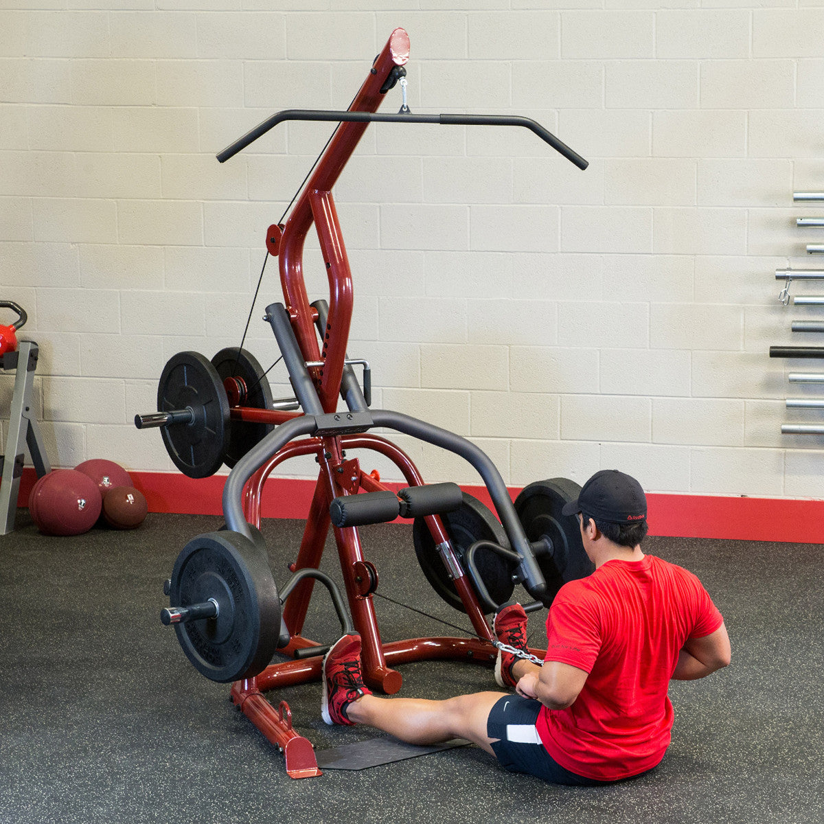 Body-Solid Corner Leverage Gym GLGS100PB4