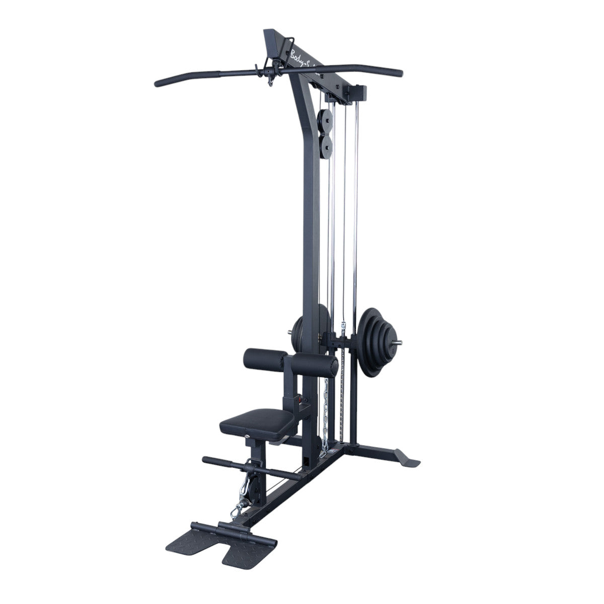 Body-Solid GLM85B Lat Machine on white background